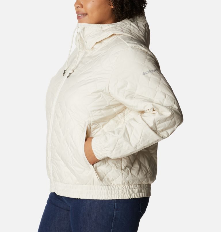 Columbia Sweet View Bomber Isolerte Jakker Dame Pisket Krem | Plus Size 65910K